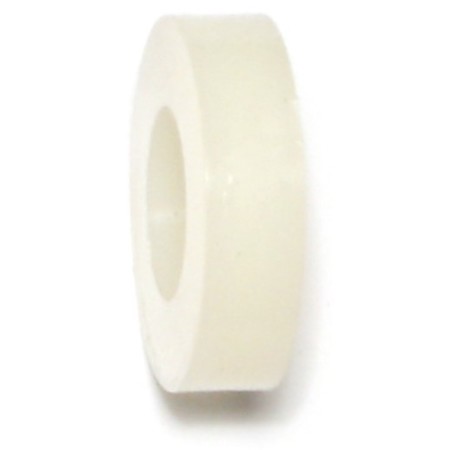 MIDWEST FASTENER Round Spacer, Nylon, 13/64 in Overall Lg, 0.385 in Inside Dia 65825